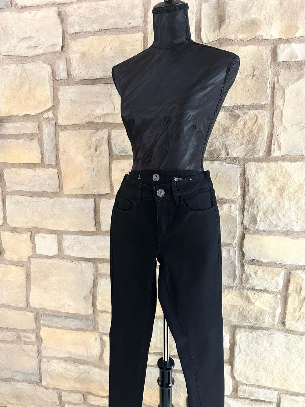 Authentic American Heritage Black High-Rise Skinny Jeans
